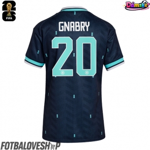 Německo Serge Gnabry #20 Dámské Venkovní Dres MS 2026 Krátký Rukáv