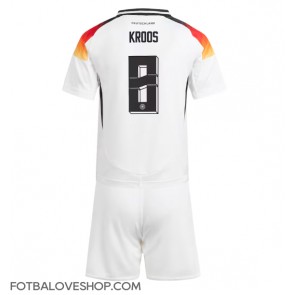 Německo Toni Kroos #8 Dětské Domácí Dres ME 2024 Krátký Rukáv (+ trenýrky)