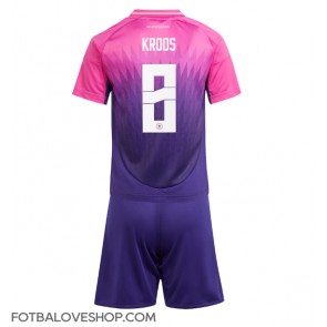 Německo Toni Kroos #8 Dětské Venkovní Dres ME 2024 Krátký Rukáv (+ trenýrky)