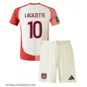 Olympique Lyonnais Alexandre Lacazette #10 Dětské Alternativní Dres 2024-25 Krátký Rukáv (+ trenýrky)