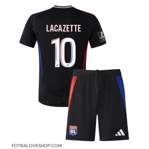 Olympique Lyonnais Alexandre Lacazette #10 Dětské Venkovní Dres 2024-25 Krátký Rukáv (+ trenýrky)