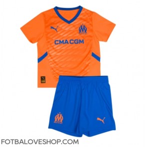 Olympique de Marseille Dětské Alternativní Dres 2024-25 Krátký Rukáv (+ trenýrky)