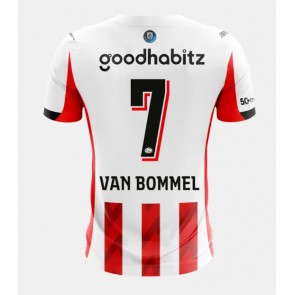 PSV Eindhoven Ruben van Bommel #7 Domácí Dres 2025-26 Krátký Rukáv