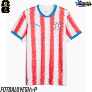 Paraguay Domácí Dres MS 2026 Krátký Rukáv