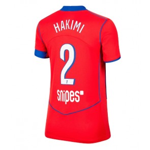 Paris Saint-Germain Achraf Hakimi #2 Dámské Alternativní Dres 2025-26 Krátký Rukáv