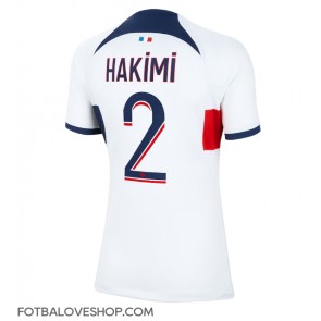 Paris Saint-Germain Achraf Hakimi #2 Dámské Venkovní Dres 2023-24 Krátký Rukáv