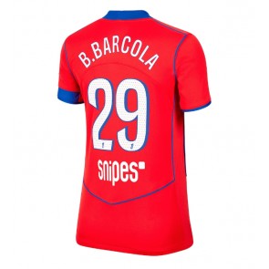 Paris Saint-Germain Bradley Barcola #29 Dámské Alternativní Dres 2025-26 Krátký Rukáv