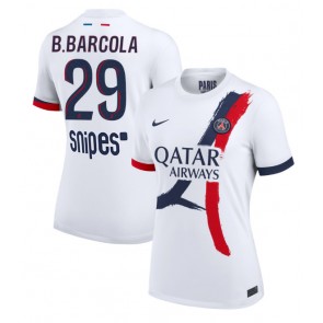Paris Saint-Germain Bradley Barcola #29 Dámské Venkovní Dres 2025-26 Krátký Rukáv