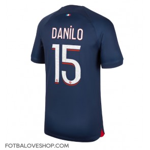 Paris Saint-Germain Danilo Pereira #15 Domácí Dres 2023-24 Krátký Rukáv