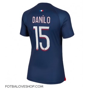 Paris Saint-Germain Danilo Pereira #15 Dámské Domácí Dres 2023-24 Krátký Rukáv