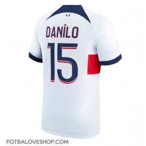 Paris Saint-Germain Danilo Pereira #15 Venkovní Dres 2023-24 Krátký Rukáv