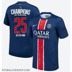 Paris Saint-Germain Domácí Dres 2024-25 UCL Champions Krátký Rukáv