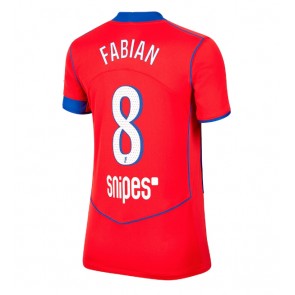 Paris Saint-Germain Fabian Ruiz #8 Dámské Alternativní Dres 2025-26 Krátký Rukáv