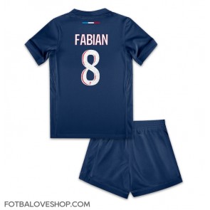 Paris Saint-Germain Fabian Ruiz #8 Dětské Domácí Dres 2024-25 Krátký Rukáv (+ trenýrky)