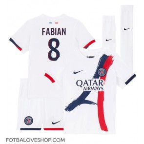 Paris Saint-Germain Fabian Ruiz #8 Dětské Venkovní Dres 2024-25 Krátký Rukáv (+ trenýrky)