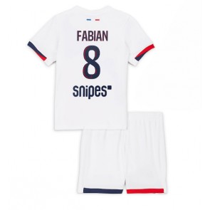 Paris Saint-Germain Fabian Ruiz #8 Dětské Venkovní Dres 2025-26 Krátký Rukáv (+ trenýrky)