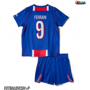 Paris Saint-Germain Ferran Torres #9 Dětské Domácí Dres 2026-27 Krátký Rukáv (+ trenýrky)