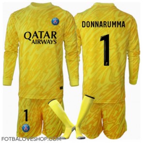 Paris Saint-Germain Gianluigi Donnarumma #1 Brankářské Dětské Alternativní Dres 2024-25 Dlouhý Rukáv (+ trenýrky)