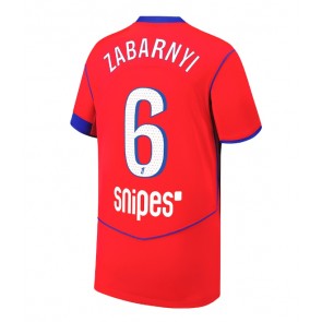 Paris Saint-Germain Illia Zabarnyi #6 Alternativní Dres 2025-26 Krátký Rukáv