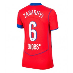 Paris Saint-Germain Illia Zabarnyi #6 Dámské Alternativní Dres 2025-26 Krátký Rukáv
