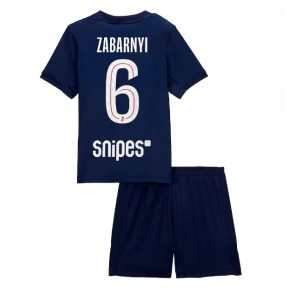 Paris Saint-Germain Illia Zabarnyi #6 Dětské Domácí Dres 2025-26 Krátký Rukáv (+ trenýrky)