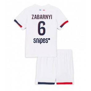 Paris Saint-Germain Illia Zabarnyi #6 Dětské Venkovní Dres 2025-26 Krátký Rukáv (+ trenýrky)