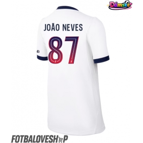 Paris Saint-Germain Joao Neves #87 Dámské Venkovní Dres 2026-27 Krátký Rukáv