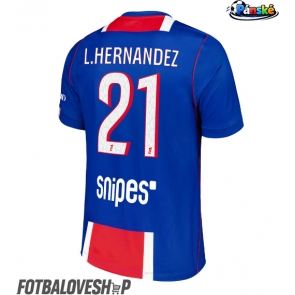 Paris Saint-Germain Lucas Hernandez #21 Domácí Dres 2026-27 Krátký Rukáv