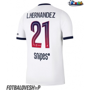 Paris Saint-Germain Lucas Hernandez #21 Venkovní Dres 2026-27 Krátký Rukáv