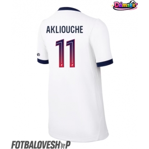 Paris Saint-Germain Maghnes Akliouche #11 Dámské Venkovní Dres 2026-27 Krátký Rukáv