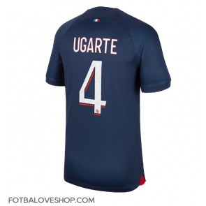 Paris Saint-Germain Manuel Ugarte #4 Domácí Dres 2023-24 Krátký Rukáv