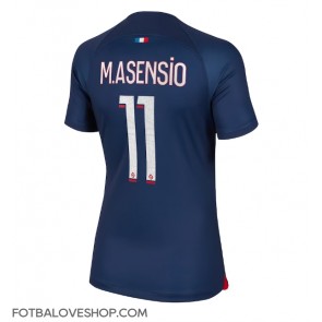 Paris Saint-Germain Marco Asensio #11 Dámské Domácí Dres 2023-24 Krátký Rukáv
