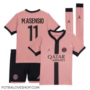 Paris Saint-Germain Marco Asensio #11 Dětské Alternativní Dres 2024-25 Krátký Rukáv (+ trenýrky)