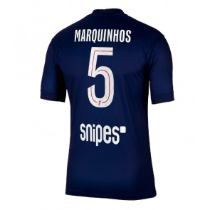 Paris Saint-Germain Marquinhos #5 Domácí Dres 2025-26 Krátký Rukáv