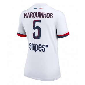 Paris Saint-Germain Marquinhos #5 Dámské Venkovní Dres 2025-26 Krátký Rukáv