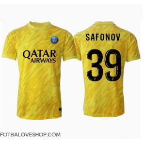 Paris Saint-Germain Matvei Safonov #39 Brankářské Alternativní Dres 2024-25 Krátký Rukáv