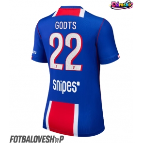 Paris Saint-Germain Mika Godts #22 Dámské Domácí Dres 2026-27 Krátký Rukáv