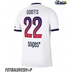 Paris Saint-Germain Mika Godts #22 Venkovní Dres 2026-27 Krátký Rukáv