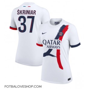Paris Saint-Germain Milan Skriniar #37 Dámské Venkovní Dres 2024-25 Krátký Rukáv