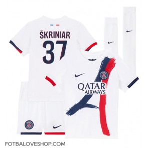 Paris Saint-Germain Milan Skriniar #37 Dětské Venkovní Dres 2024-25 Krátký Rukáv (+ trenýrky)