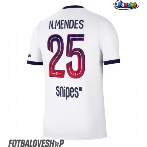 Paris Saint-Germain Nuno Mendes #25 Venkovní Dres 2026-27 Krátký Rukáv