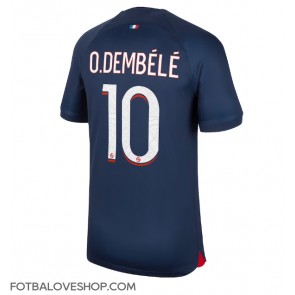 Paris Saint-Germain Ousmane Dembele #10 Domácí Dres 2023-24 Krátký Rukáv