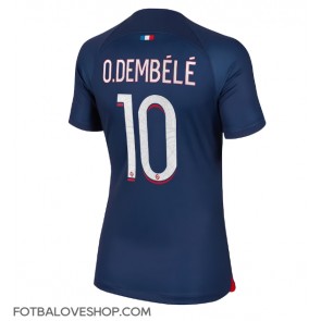 Paris Saint-Germain Ousmane Dembele #10 Dámské Domácí Dres 2023-24 Krátký Rukáv