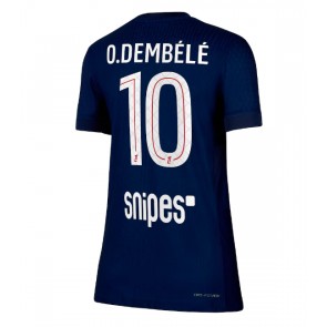 Paris Saint-Germain Ousmane Dembele #10 Dámské Domácí Dres 2025-26 Krátký Rukáv