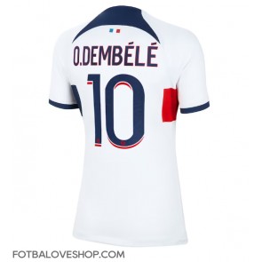 Paris Saint-Germain Ousmane Dembele #10 Dámské Venkovní Dres 2023-24 Krátký Rukáv