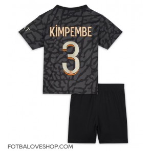 Paris Saint-Germain Presnel Kimpembe #3 Dětské Alternativní Dres 2023-24 Krátký Rukáv (+ trenýrky)