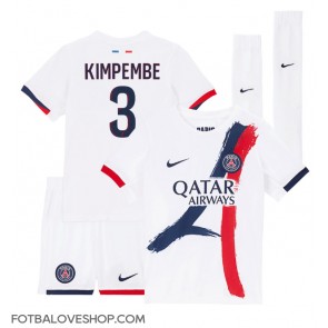 Paris Saint-Germain Presnel Kimpembe #3 Dětské Venkovní Dres 2024-25 Krátký Rukáv (+ trenýrky)