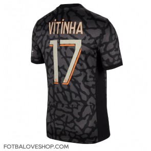 Paris Saint-Germain Vitinha Ferreira #17 Alternativní Dres 2023-24 Krátký Rukáv