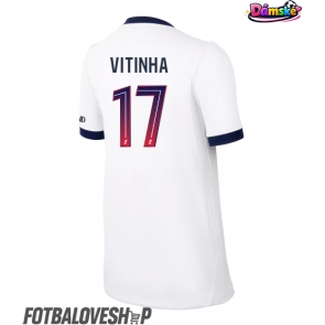 Paris Saint-Germain Vitinha #17 Dámské Venkovní Dres 2026-27 Krátký Rukáv