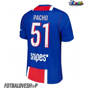 Paris Saint-Germain Willian Pacho #51 Domácí Dres 2026-27 Krátký Rukáv